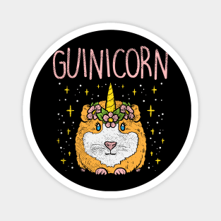 Guinicorn, Sweet Funny Guinea Pig Lover Xmas Gift Magnet